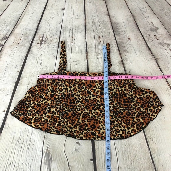 Animal Print Cropped Top Band of Gypsies Medium - Picture 7 of 8